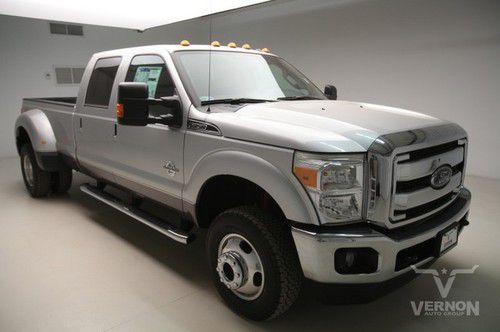 2013 drw lariat crew 4x4 fx4 navigation sunroof leather heated v8 diesel