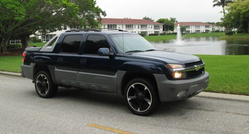 2002 chevrolet avalanche 1500 z71 crew cab pickup 4-door 5.3l no reserve