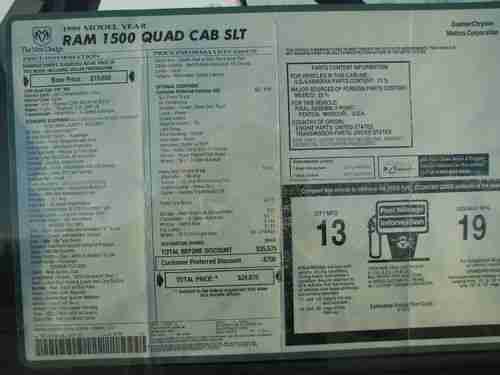 1999 Dodge Ram 1500 Quad Cab SLT Laramie, US $6,750.00, image 14