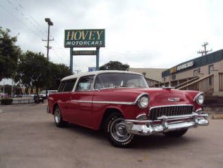 1955 chevy nomad bel air  survivor car runs and drives