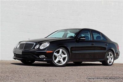 2009 mercedes e350 amg sport navigation black 07 08 10 11 e 350 500 55 550 s c