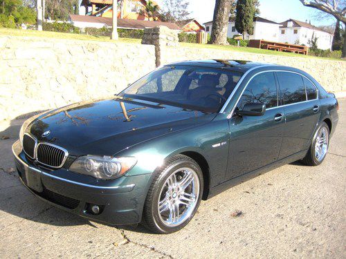 2006 760li v12 439 h.p. good miles heated seats 2 owners sport pkg. calif.