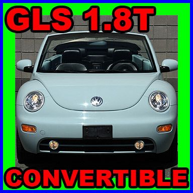 2004 volkswagen new beetle gls 1.8t convertible, leather, car never seen winter!