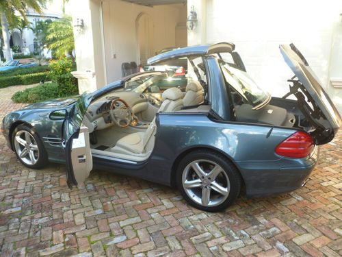 Mercedes sl500 sl 500 plam beach car low miles hard to find 1 owner no reserve