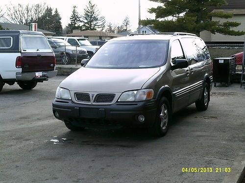 Cng / gasoline 1999 pontiac montana base mini passenger van 4-door 3.4l