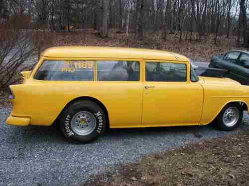 1955 Chevrolet NO RESERVE 2 Door Drag Race Hot Rod Prostreet Classic Collector, image 2