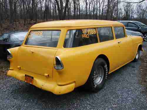 1955 Chevrolet NO RESERVE 2 Door Drag Race Hot Rod Prostreet Classic Collector, image 3
