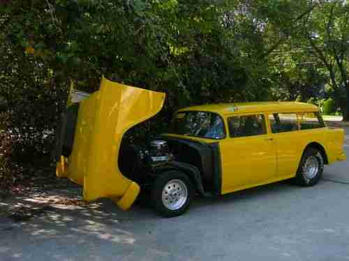 1955 Chevrolet NO RESERVE 2 Door Drag Race Hot Rod Prostreet Classic Collector, image 6