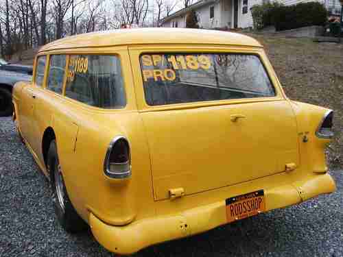 1955 Chevrolet NO RESERVE 2 Door Drag Race Hot Rod Prostreet Classic Collector, image 7