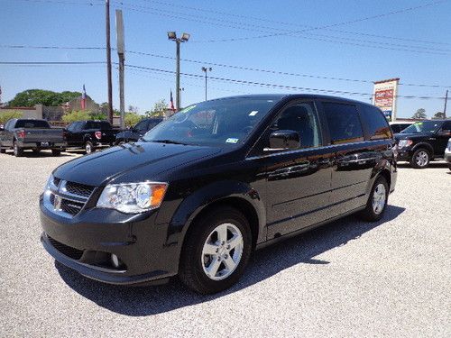 2012 dodge grand caravan crew,clean carfax, factory warranty