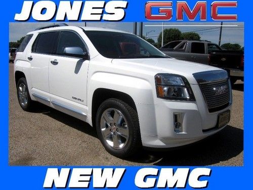 New 2013 gmc terrain fwd denali msrp $38275 summit white