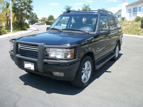 1999  range rover hse 4.6 super clean loaded owned by actor george hamilton
