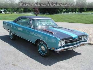 1969 teal gtx hemi 4 speed ps pb complete restoration rare pristine road runner