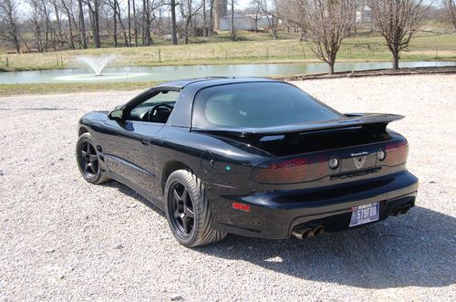 2000 black pontiac firebird formula/transam