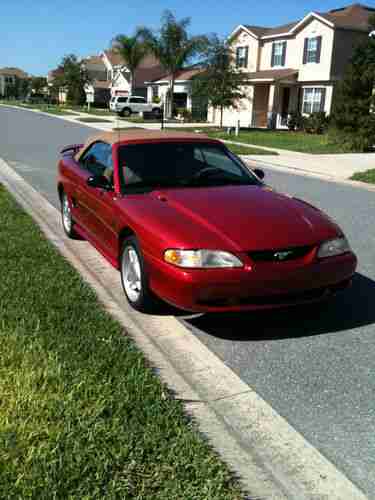 1995 Ford Mustang GT Convertible 2-Door 5.0L, image 4