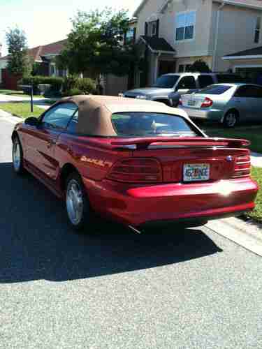 1995 Ford Mustang GT Convertible 2-Door 5.0L, image 6