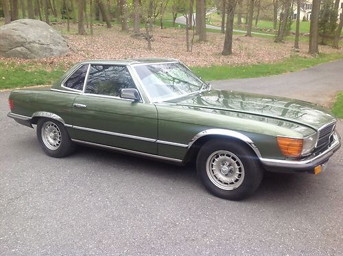 1979 mercedes benz 350sl european model