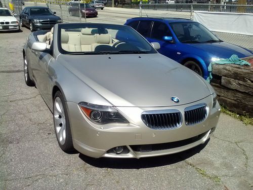 2006 bmw 650ci base convertible coupe sport package