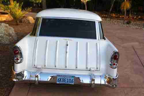 1956 Chevrolet Bel Air Nomad Beautiful 100% Rust free California Show car, image 18
