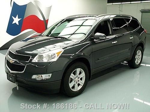 2011 chevy traverse lt 3.6l v6 8pass park assist 45k mi texas direct auto