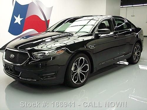 2013 ford taurus sho awd/4x4 ecoboost rear cam 20's 4k texas direct auto