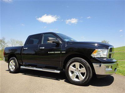 2012 ram 1500 crew cab 4x4 slt/big-horn 1-owner only 19k mi loaded mint cond !!