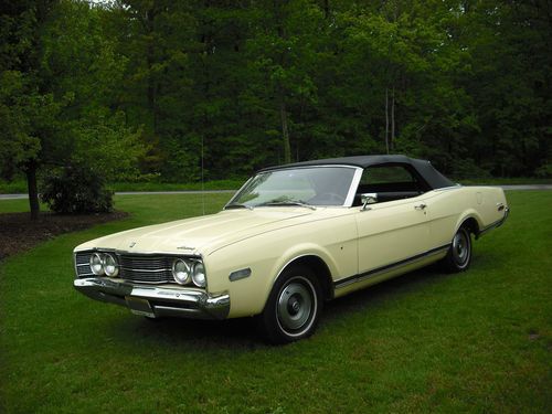 1968 mercury montego convertible