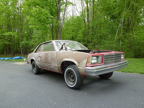 1980 chevrolet malibu sport coupe 2-door 5.0l