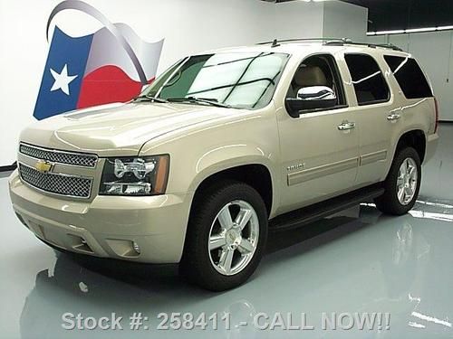 2011 chevy tahoe lt 4x4 7-pass leather nav rear cam 32k texas direct auto