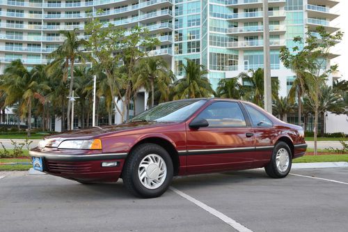 1989 ford thunderbird base coupe 2-door 3.8l