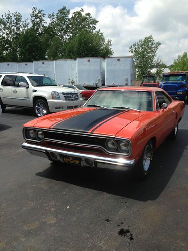 1970 plymouth roadrunner 383ci fully restored