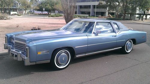 1978 cadillac eldorado biarritz coupe 2-door 7.0l