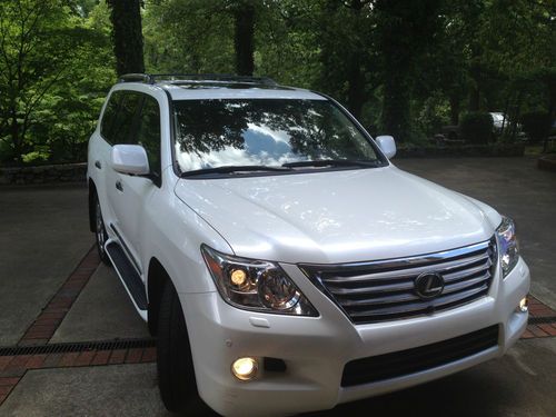 2005 lexus lx 570 with luxury package with pre-collision system, &amp; park asist