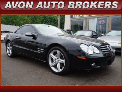 Sl500 sport 5.0l nav rain sensing wipers multi-function steering wheel hard top