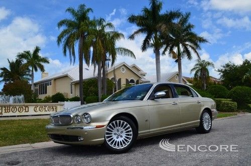 2006 jaguar xj vdp sedan**prem sound**sunroof**navi**fla car**