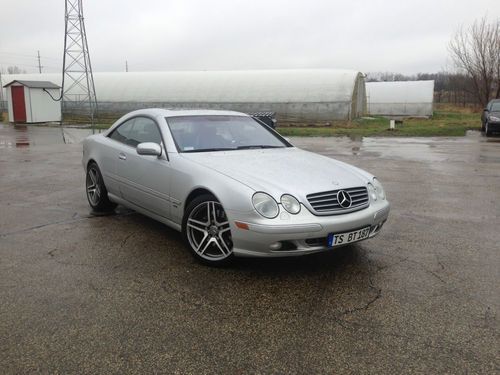 2001 mercedes-benz cl600 base coupe 2-door 5.8l