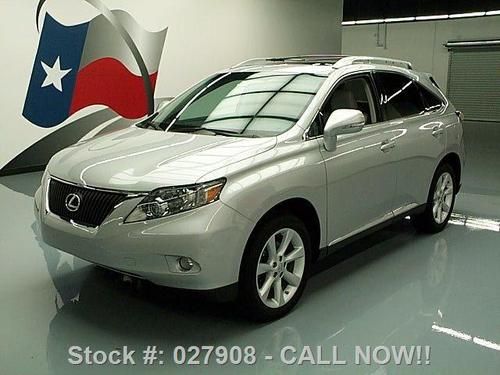 2010 lexus rx350 sunroof nav rear cam climate seats 25k texas direct auto