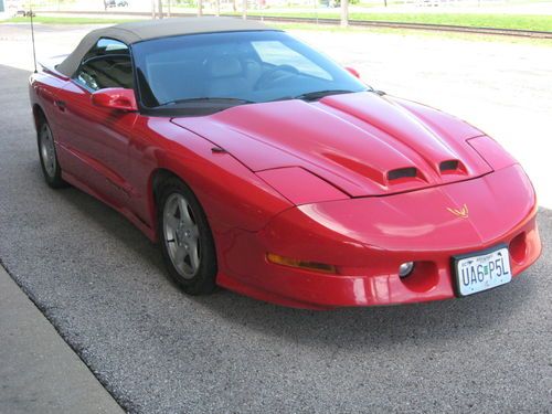 1997 pontiac firebird trans am convertible 2-door 5.7l