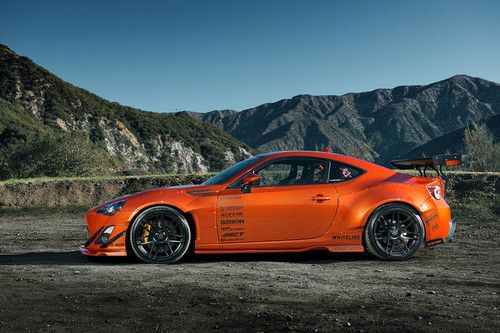 Hot lava rocket bunny widebody vortech supercharged scion frs show car 300hp