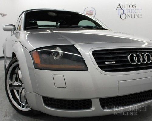 We finance 01 audi tt roadster convertible quattro awd 6 spd leather 1.8l turbo