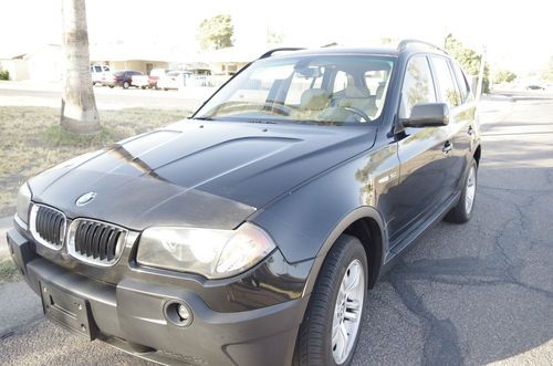 2004 bmw x3 3.0i sport utility 4-door 3.0l