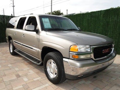 2003 gmc yukon xl 1500 sle 1 owner 8 pass dual screen dvd more! automatic 4-door