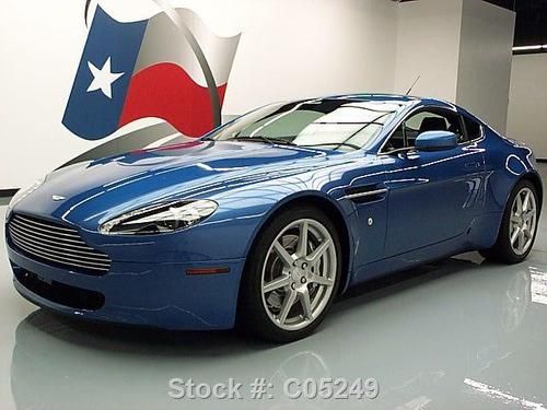 2007 aston martin vantage 6-speed leather nav 19's 16k! texas direct auto