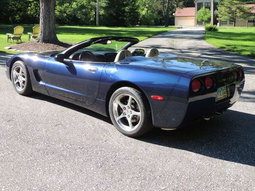 2001 Chevrolet Corvette Convertible 5.7L, Z-51, new Michelins, loaded, mint!, image 2