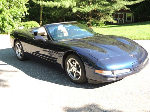 2001 Chevrolet Corvette Convertible 5.7L, Z-51, new Michelins, loaded, mint!, image 4