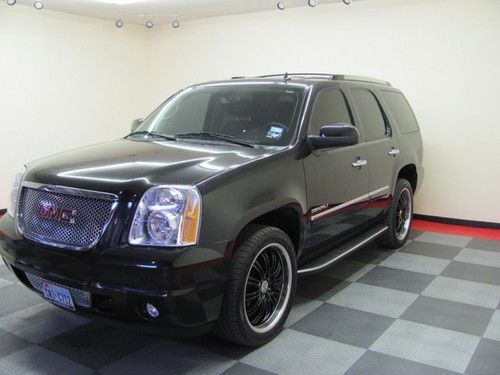 2011 gmc denali! navigation/sunroof/factory 22's! clean! rare!