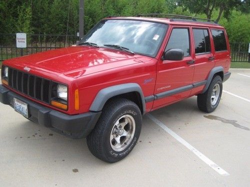1997 jeep cherokee sport 4x4 4.0l v6 auto 2 owners low miles