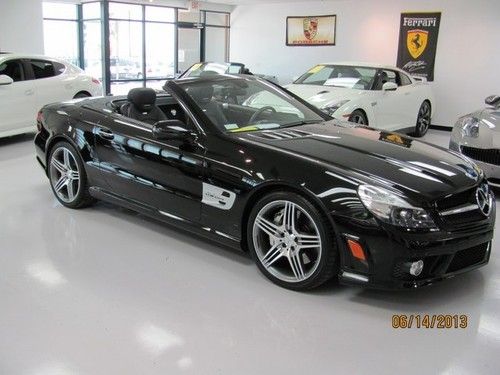 2009 sl 63 black with panoramic roof low miles