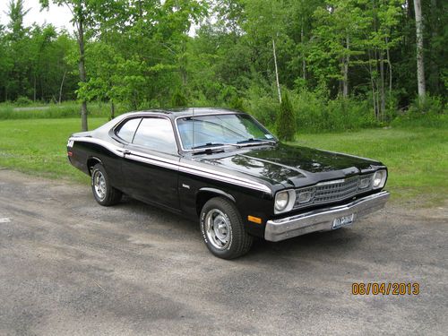 1973 340 plymouth  duster 4-speed # matching