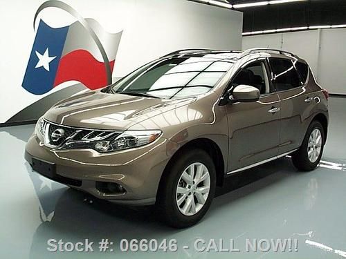 2011 nissan murano sl leather pano sunroof rear cam 19k texas direct auto